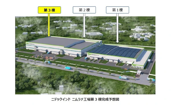 ニデック、車載用モーターをインドで増産へ…新工場棟を起工