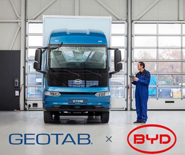 BYD、欧州で「つながる」電動トラック展開…Geotabのテレマティクスハードウェア搭載へ