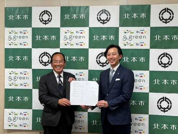 トヨタカローラ埼玉、北本市と災害時車両提供協定を締結…車両を避難所に