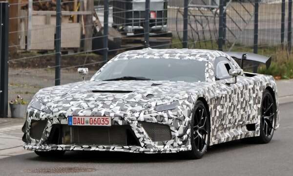 噂のレクサス『LFA II』、実車がついに現れた！ 900馬力の4.0リットルV8ハイブリッド搭載か？