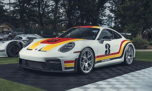 ポルシェ『911 GT3』の外観をレースカー仕様に、「ANDIAL」デザインラップ発表