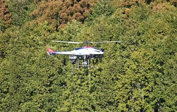 ヤマハ発動機、無人ヘリでリモートセンシング森林情報解析の共同実証開始