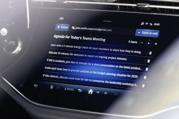 車内での音声メモをAIが要約してくれる、メルセデスベンツ「MBUX Notes」発表…日本導入も