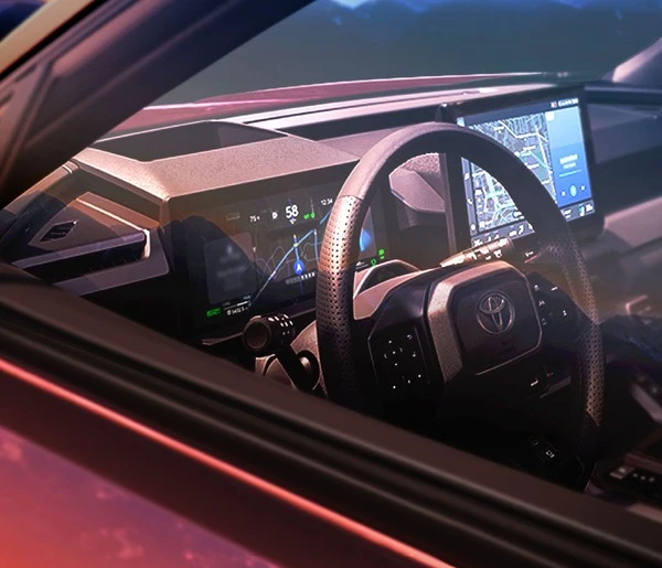 トヨタの新型車、最新デジタルコックピットが見えた…5月21日発表へ