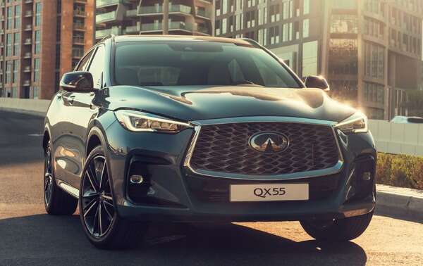 インフィニティの高級SUVクーペ『QX55』、2025年型を米国発表　「VCターボ」搭載