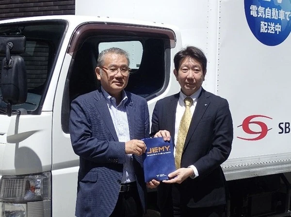 中古トラックをEVに改造しコストを3分の1に、量産前提とした認可を日本初取得