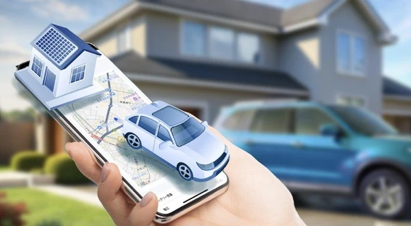 スマホアプリで住まいと車のセキュリティを同時管理、三井住友海上ら3社が世界初のサービス共同開発