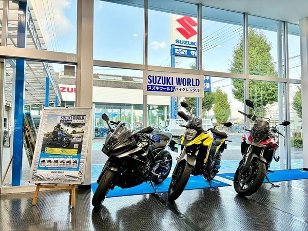 スズキの新型車をレンタルできる！ 直営店でのバイクレンタルが中部・関西にも拡大