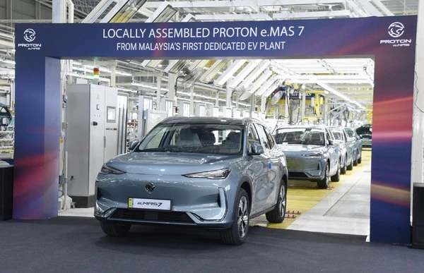 マレーシアの国民車「プロトン」、EV生産能力を倍増へ…「e.MAS」シリーズ販売好調受け