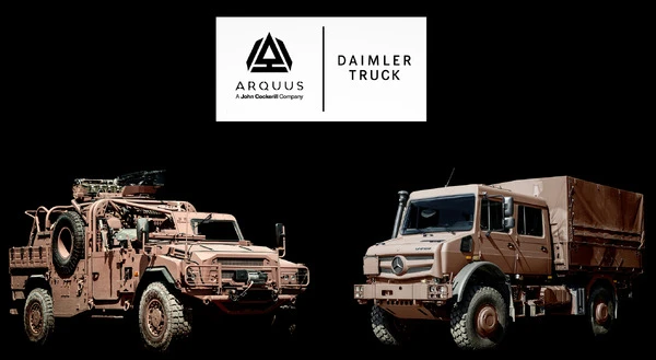 ダイムラートラック、仏ARQUUSと軍用車両共同開発へ