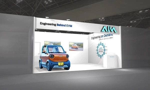 超小型EV「AIM EVM」出展へ、V2X電力制御やクラウドAIも…人とくるまのテクノロジー展 2026