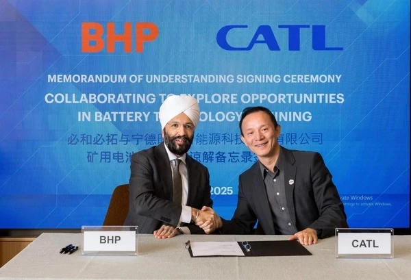 中国電池大手CATL、総合資源企業BHPと提携…リチウムやニッケル鉱山を電動化へ