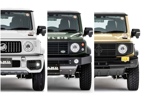 ダムドから『ジムニーノマド』用のボディキットが3種登場！『ジムニーシエラ』用の新作「サウダージ」も注目