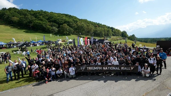トライアンフ愛をシェア！「TRIUMPH NATIONAL RALLY 2025」を富士見高原で10月開催