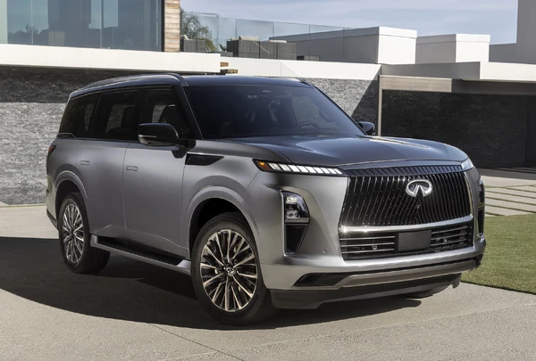 インフィニティ米国販売9％減、最上位SUV『QX80』は新型効果で47％増　2025年上半期