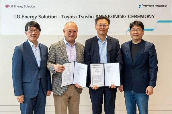 豊田通商とLGエナジー、米国に車載電池リサイクル合弁設立…2026年稼働へ