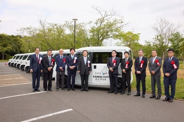 ホンダのEV15台、茨城県神栖市に導入…REXEVが地域活性化を支援