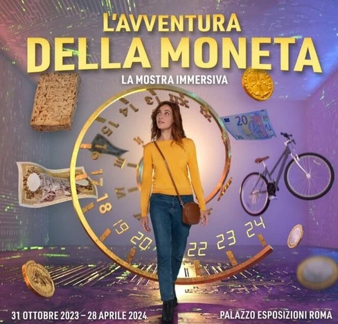 Storia, finanza, tecnologia nella mostra “L’Avventura della Moneta” a Roma