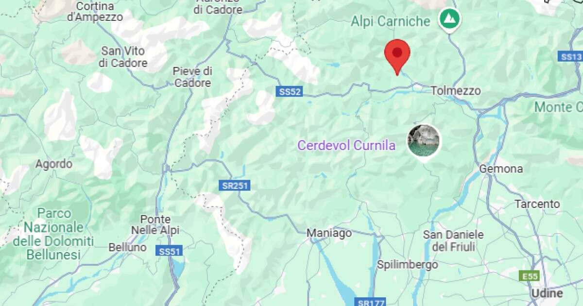 Terremoto di magnitudo 4 in provincia di Udine: seconda scossa in una settimana nella stessa area