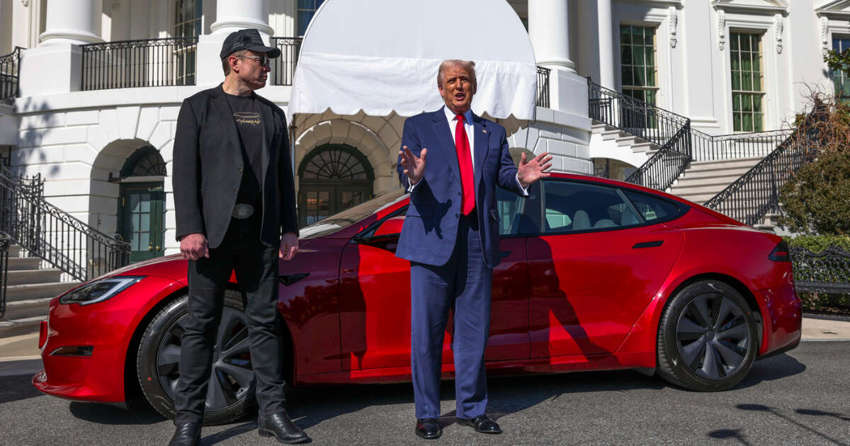 Trump alla Casa Bianca con la Tesla. Da Musk altri 100 milioni per i gruppi che sostengono il presidente