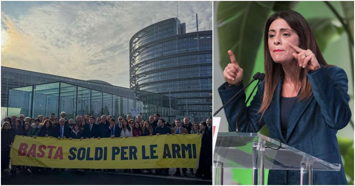 Pina Picierno (Pd) torna ad attaccare il M5s dopo la protesta a Strasburgo: “Facile lucrare consensi con cartelli contro il riarmo”