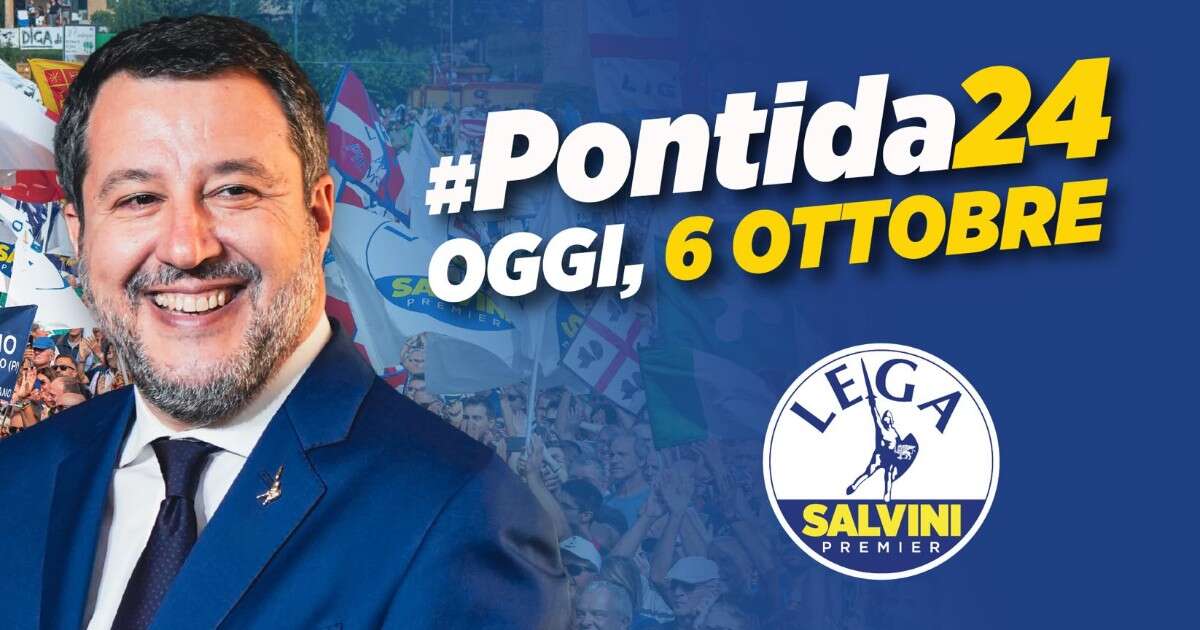 Pontida 2024, al via il raduno della Lega: “Non è un reato difendere i confini”. La diretta tv