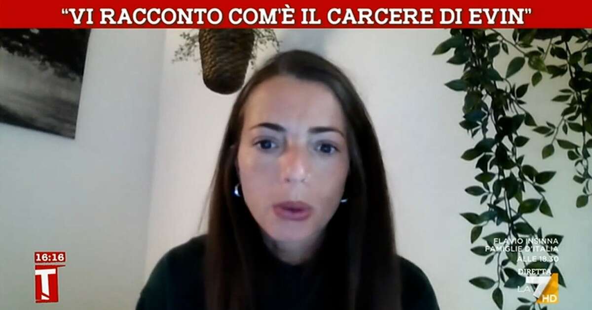 “Per andare al bagno bisognava indossare una benda. Aria? 10 minuti a settimana”: il racconto del carcere iraniano di Alessia Piperno. Su La7