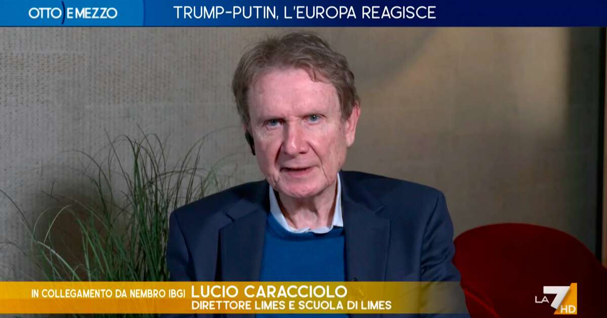 Ucraina, Caracciolo a La7: “Summit a Parigi? Ue irrilevante nelle trattative. Meloni? Credeva che bastasse stare con gli Usa, si sbagliava”