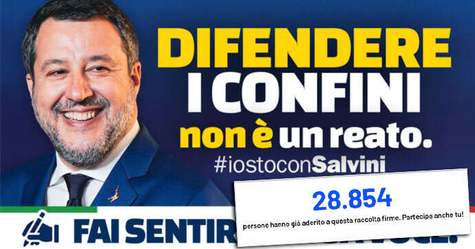 #IostoconSalvini? Non dappertutto: banchetti solo in poche città. Rimpallo sul numero delle firme raccolte a sostegno del ministro