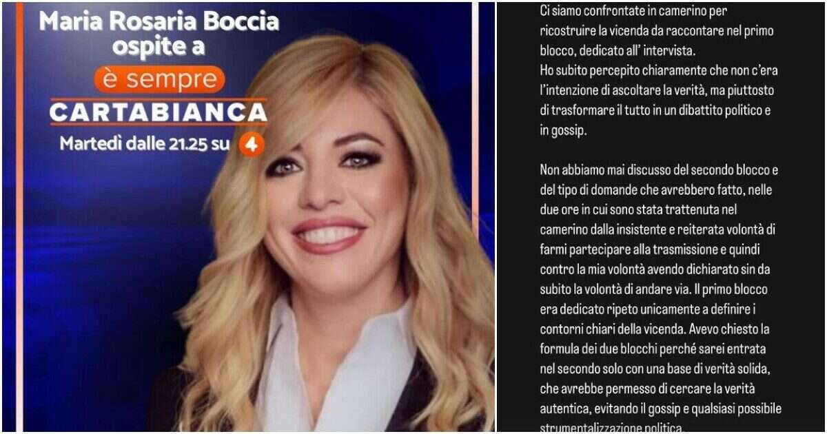 La verità di Boccia sul forfait dell’intervista da Bianca Berlinguer: “Non volevo politica o gossip”. I retroscena e il veto sui 3 argomenti