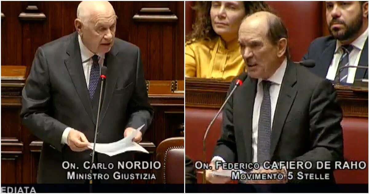 M5s contro Nordio sull’ergastolo ostativo: “Con la vostra legge rendete vantaggiosa l’omertà”. Il ministro risponde così