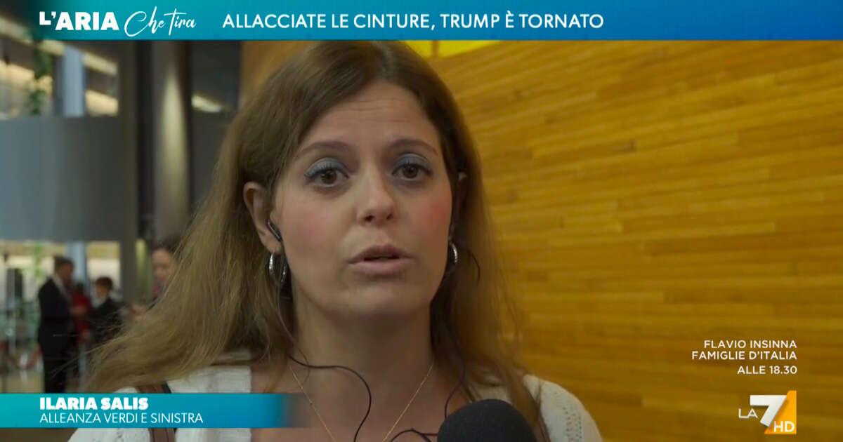 Ilaria Salis a La7: “Inquietante la presenza di Meloni al giuramento di Trump. È necessario un disallineamento strategico della Ue dalla Nato”