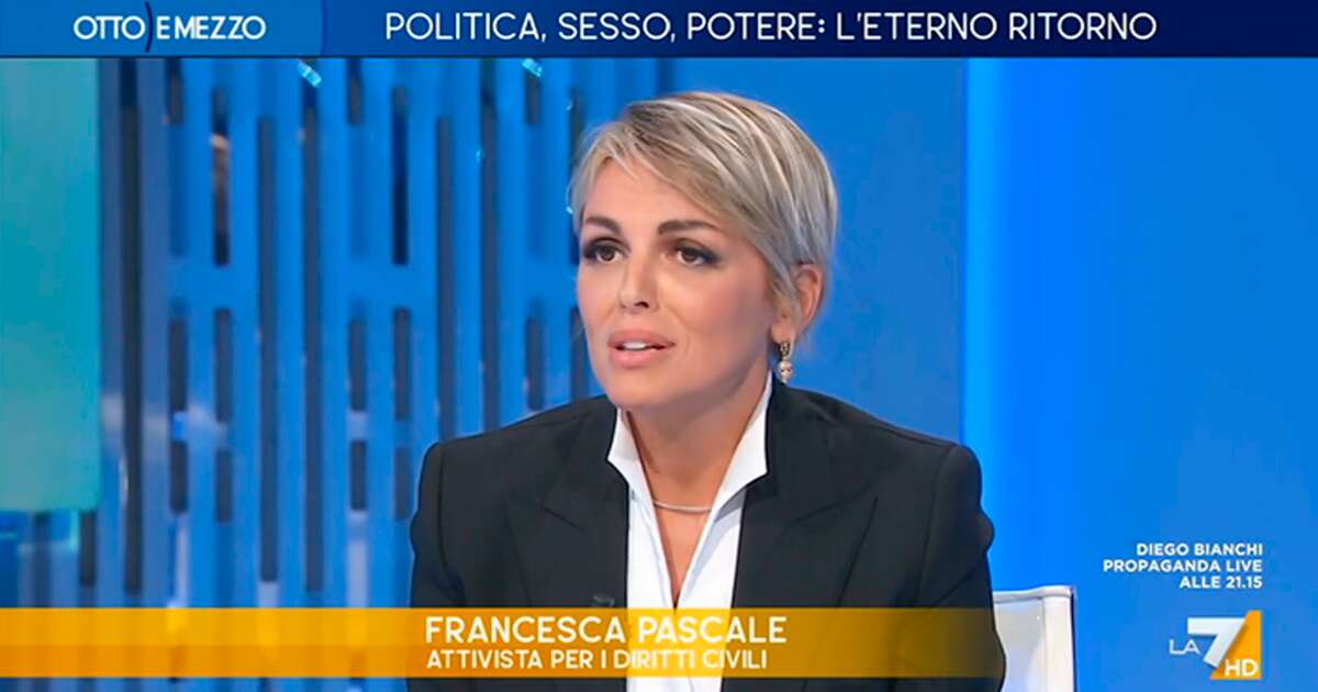 Pascale contro Meloni: “Il fatto che sia donna non significa che sia la più brava. Il suo governo? Bocciato, ipocrita dalla doppia morale”. Su La7