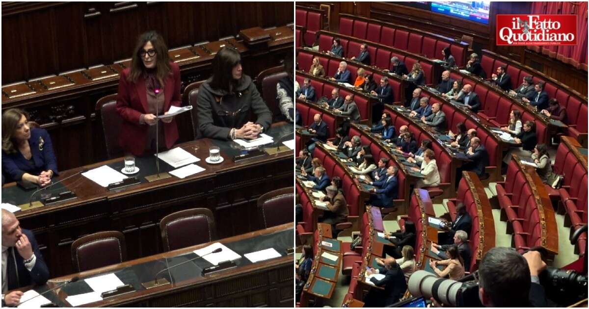 Sfiducia Santanché, la ministra parla delle sue borse e attacca le opposizioni. E dai banchi gridano: “Pensi alle famiglie dei cassintegrati”