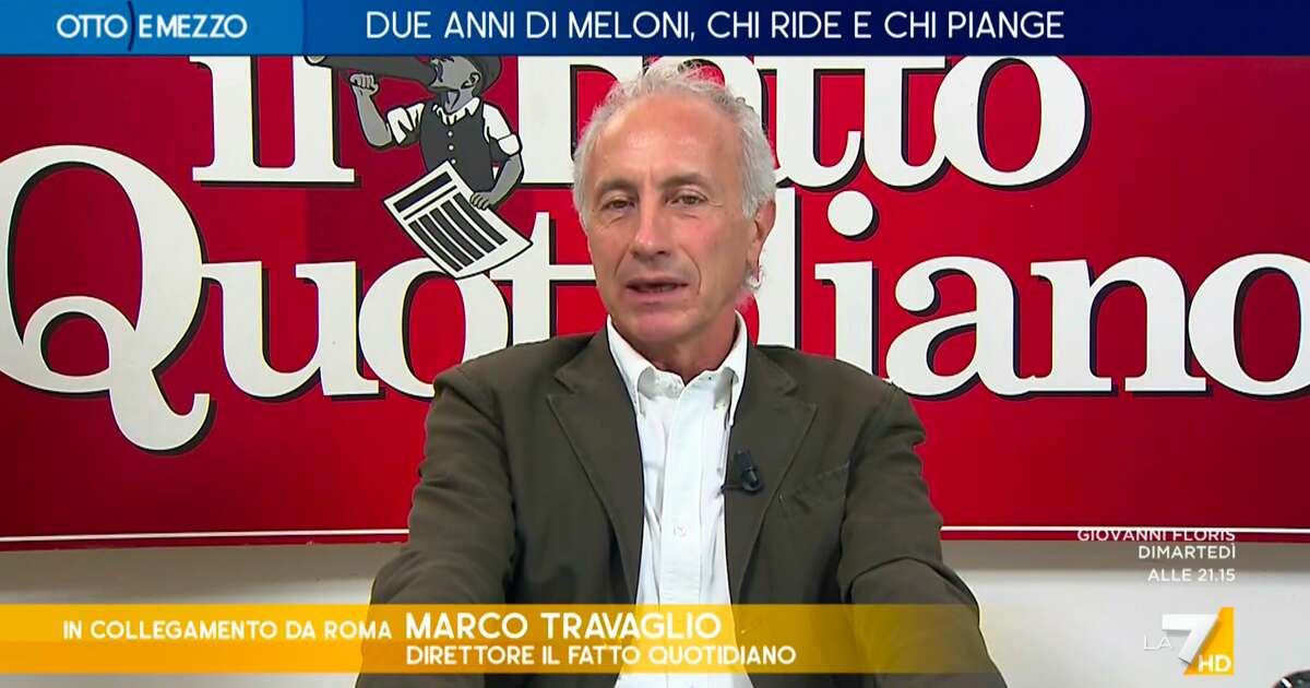 Travaglio a La7: “Nordio? Io da tempo invoco la prova del palloncino. Questo è un potere politico ignorante, le leggi che scrivono sono porcherie”