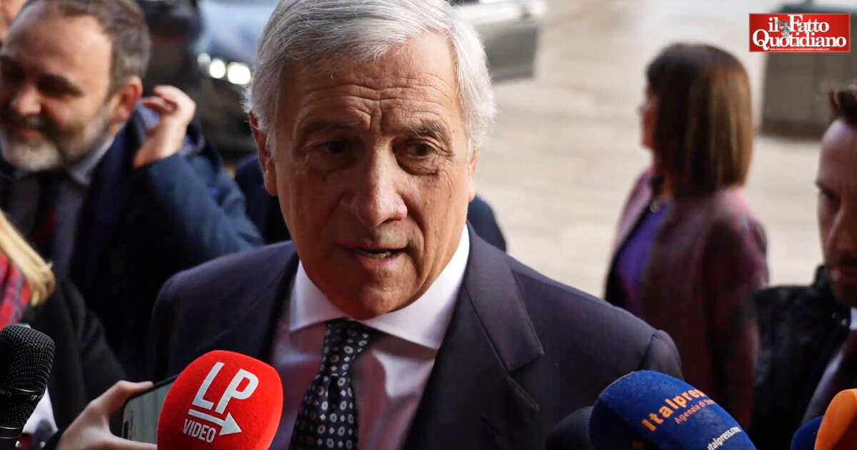 Tajani: “Valditara sui femminicidi? Io ho il mio linguaggio, altri hanno il loro”