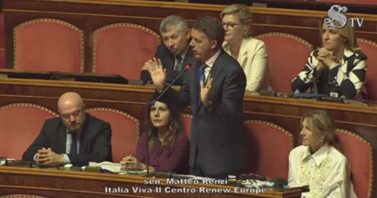 “Il 7 ottobre tutti a ricordare Israele mentre il ministro Tajani era alla sagra dell’uva di Marino”: show di Renzi in Senato