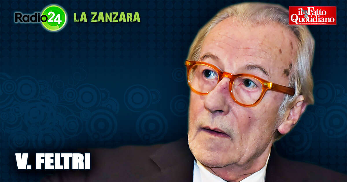 Vittorio Feltri choc: “Ai musulmani sparerei in bocca, non mi vergogno di considerarli razza inferiore”. Lite con Parenzo a La Zanzara