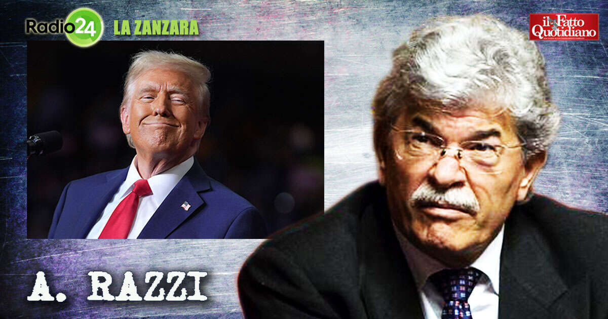 Il ritorno di Razzi alla Zanzara: “Parenzo, fatti li ca**i tua, Trump farà finire tutte le guerre. Putin? Una persona perbene ed eccellente”