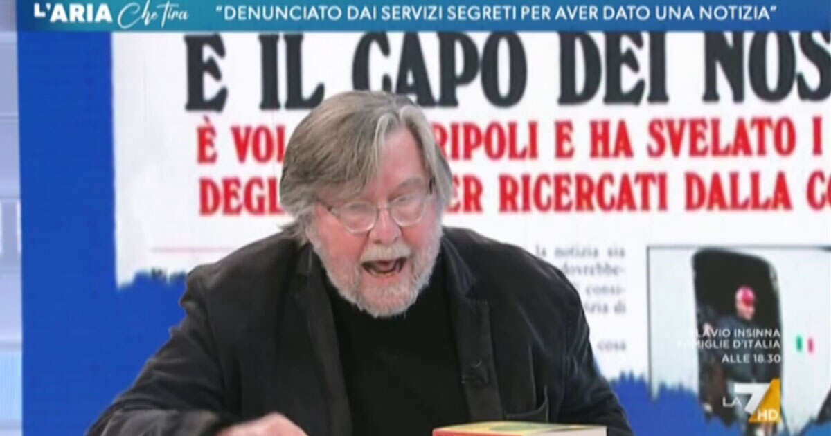 L’Unità e Il Foglio denunciati dagli 007. L’ira di Sansonetti a La7: “Io voglio il processo ma si nascondono dietro la causa civile. Vigliacchi”