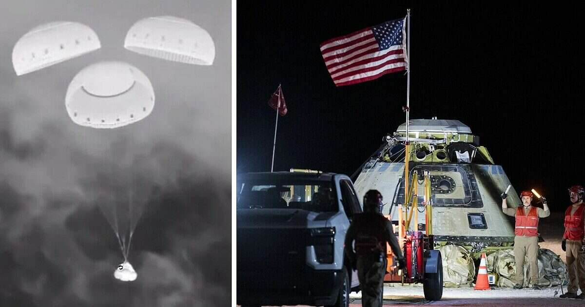 La Starliner della Boeing rientrata sulla Terra senza equipaggio. La Nasa: “Non è stato un fallimento di successo”