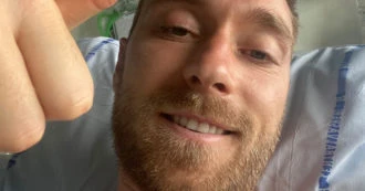 Christian Eriksen tranquillizza tutti con una foto dall’ospedale: “Sto bene, vi ringrazio del vostro incredibile sostegno”