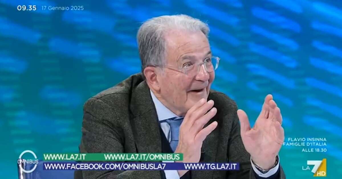 Prodi ribadisce: “Meloni obbediente a Trump e Musk”. E sul caso Sala punge Chigi: “Io liberai Mastrogiacomo senza soccorsi Usa…”. Su La7