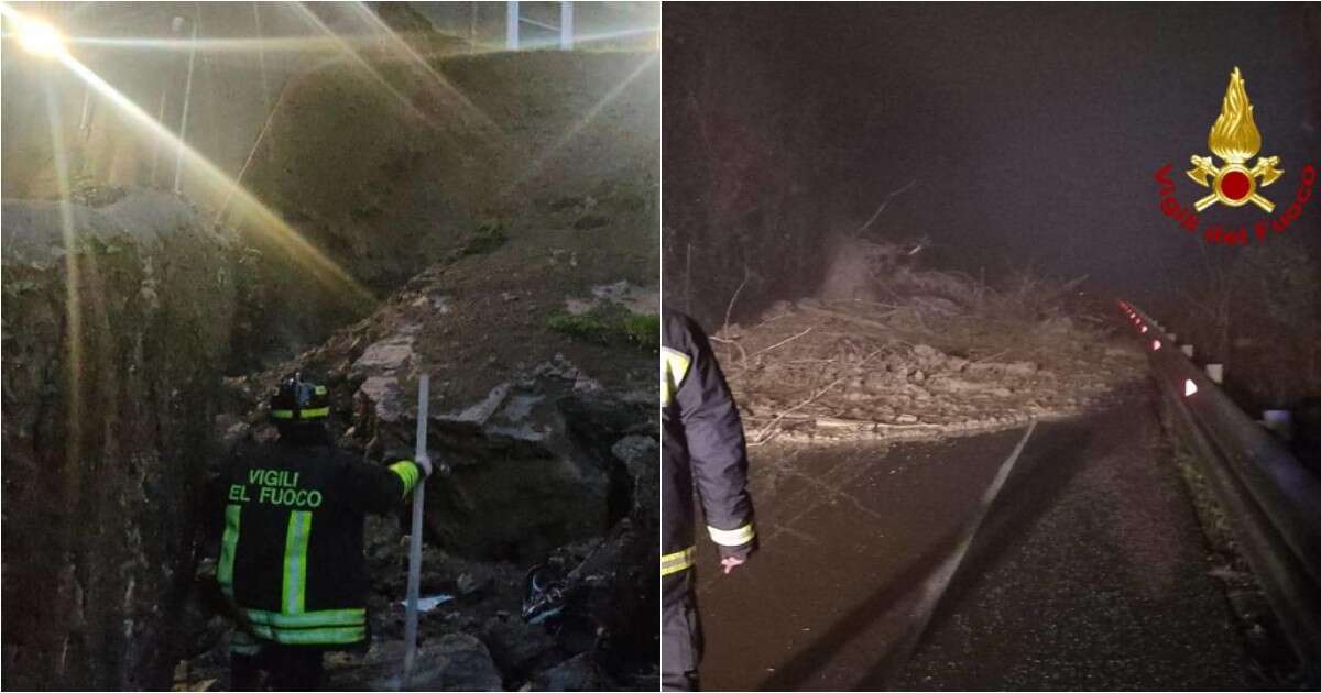 Forti piogge tra Liguria e Toscana, allagamenti e frane | A Genova crolla un muro: si scava tra le macerie per escludere che ci siano persone