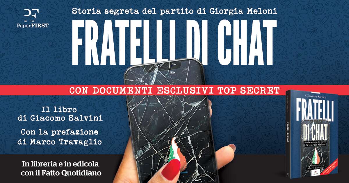 Giacomo Salvini presenta il libro ‘Fratelli di chat’: “Una ricostruzione inedita e top secret della storia del partito di Giorgia Meloni”