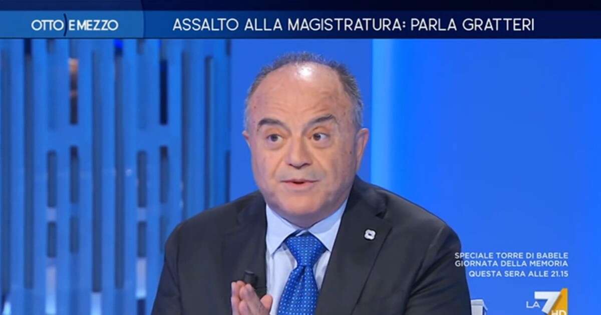 L’ironia di Gratteri a La7: “Grazie Nordio, ha il merito di aver compattato la magistratura. Separazione delle carriere? Non è logica”