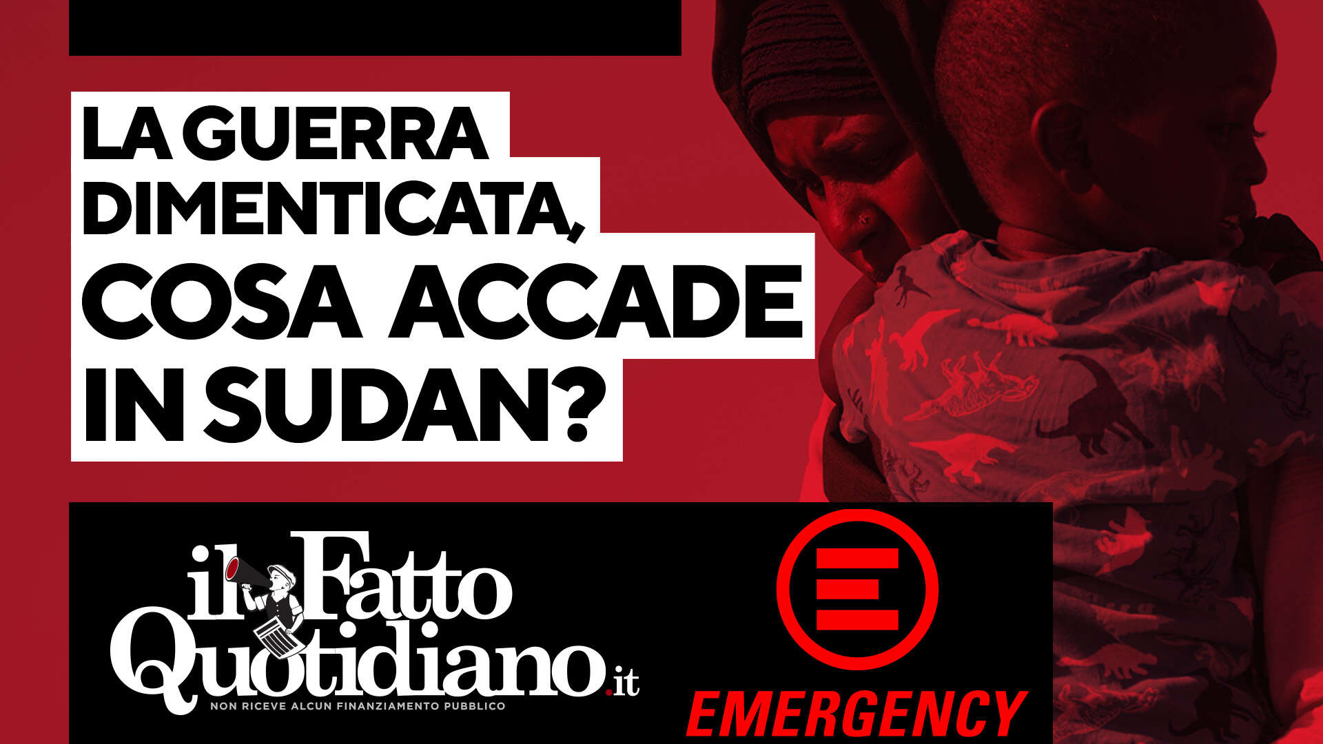 La guerra dimenticata, cosa sta accadendo in Sudan? La diretta con lo staff di Emergency