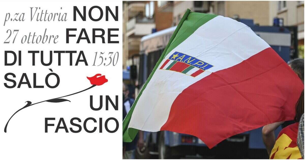 “Non vogliamo più essere associati alla vergogna del fascismo”: Salò scende in piazza per ricordare la sua battaglia nella Resistenza