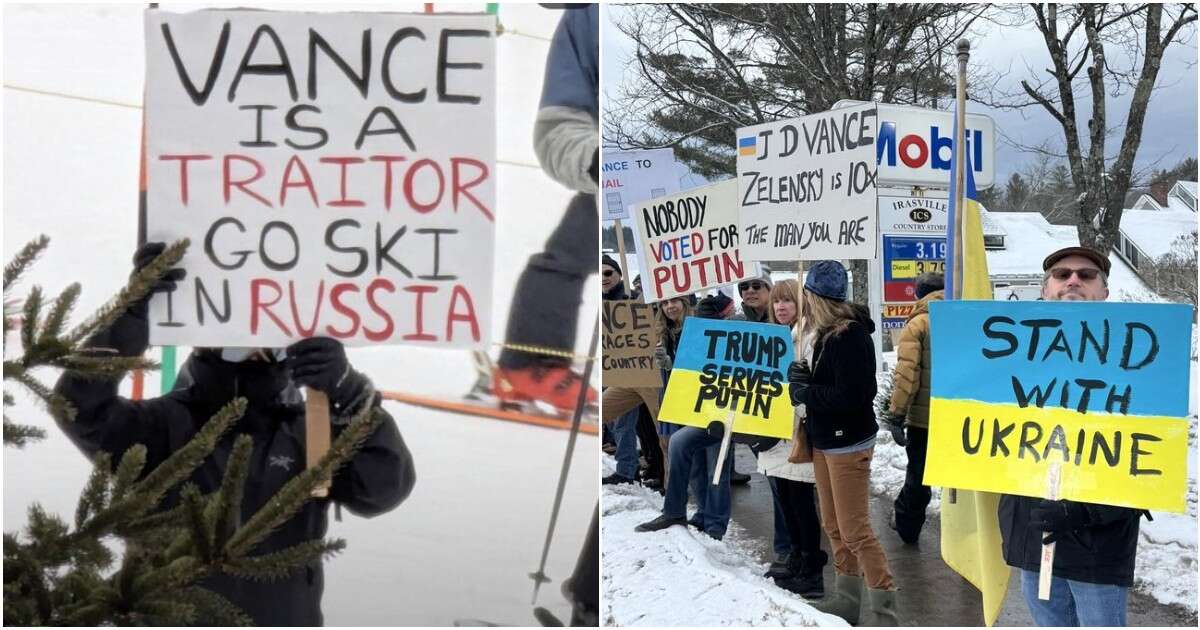 “JD traditore, vai a sciare in Russia”, la protesta dei cittadini del Vermont contro il vicepresidente Vance