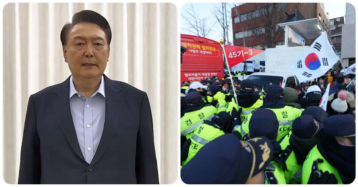 Corea del Sud, la polizia riesce ad arrestare il presidente Yoon: “Non riconosco l’indagine, ma voglio evitare spargimenti di sangue”